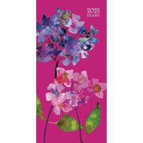 Fashion Diary Hydrangeas Slim Diary 2025